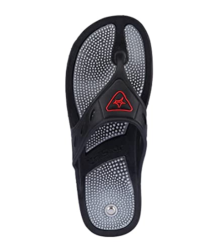 Image of Acupressure and Magnetic Therapy Accu Paduka Slippers, Full Body Blood Circulation Slippers, Foot Massager, Natural Slippers for Men, Women and Unisex