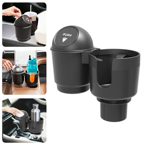Porte-gobelet de voiture en ABS avec rangement pour console centrale de véhicule - 2