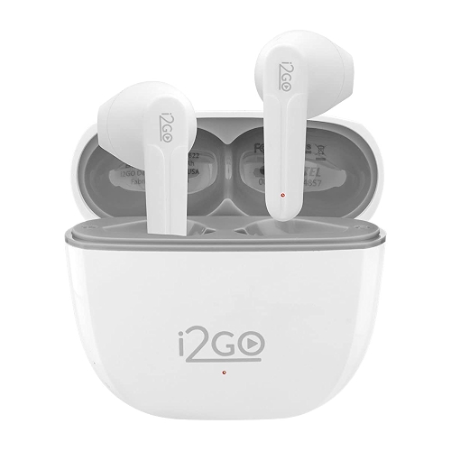 I2GO, Fone De Ouvido, TWS, Bluetooth, 20 Horas totais de Bateria, ENC, Air Sound Go 2.0, Branco, i2GO PRO I2GO, Fone De Ouvido, TWS, Bluetooth, 20 Horas totais de Bateria, ENC, Air Sound Go 2.0, Branco, i2GO PRO
