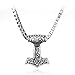 Luunay Avengers Thor's Hammer Collier Rétro Motif Marteau Pendentif Accessoires Pendentif