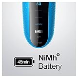 Braun Series 3 ProSkin Style & Shave Electric Shaver For Men With Precision Trimmer, Hair Clipper and 5 Combs, Wet & Dry, 100% Waterproof, UK 2 Pin Plug, 3010BT, Black/Blue Razor - Image 4