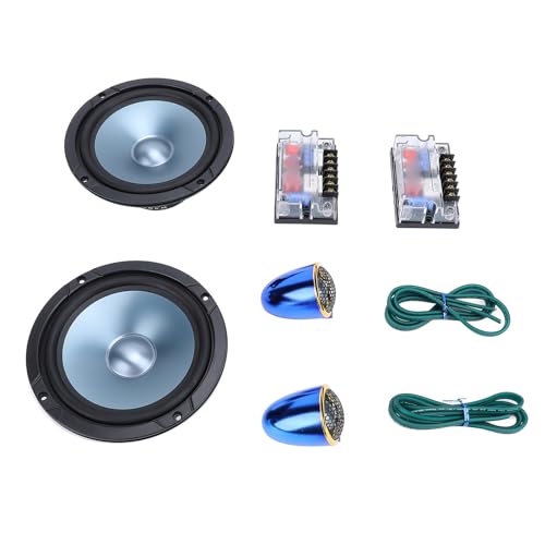 aqxreight High Power 6.5in 2 Way Car Speaker Set Enhanced Sound Quality Universal Fit for Most Cars, aqxreightg3ivu2a41z