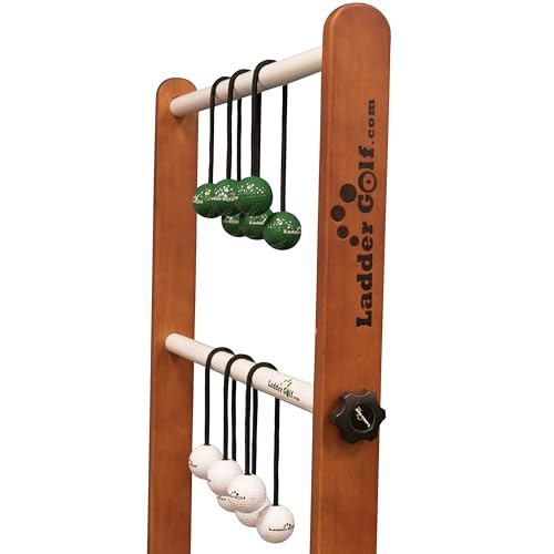 Image of Ladder Golf - Tournament Edition Double Ladder Ball Game - Official Brand Game