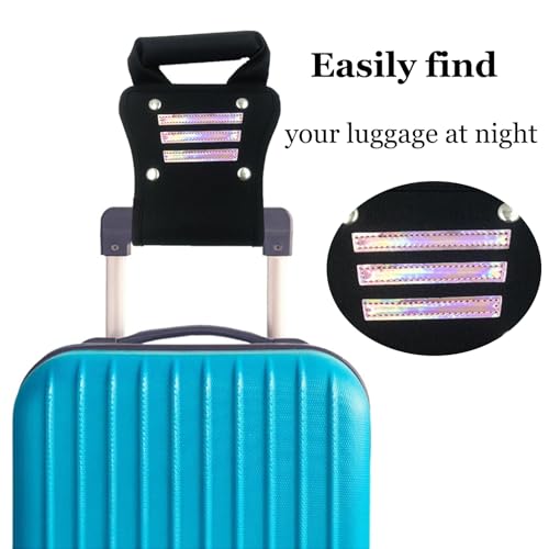 Handle Extender for Luggage, 7In Universal Luggage Handle Extension for Suitcase and Carry - On, Comfortable Grip Design to Improve Travel Comfort (Black)2