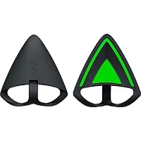 Razer Kitty Ears V2 - Universal Fit Clip-on Kitty Ears für Headsets (Clip-on Kitty Ears, vielseitig, verstellbare Bänder, 26g leichtes Premium-Silikon) Schwarz – Ansicht 5