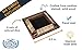 WE Games Shut The Box Wooden Board Game - Classic 4 Player Table Top Math Dice Game, Walnut Stained Wood, 8.5 inch Travel Size, 10 Numbers, for Families and Adults