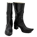 KOGOROUCOS P5 Ren Amamiya Protagonist Joker Shoes Boots Cosplay Costume Customizable Size(Men 8.5US 10.43inch 26.5cm) 1010045