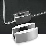 Glass Sliding Door Bottom,Stainless Steel Glass Sliding Door Replacement Door Bottom Roller for Frameless Glass Partition Wall