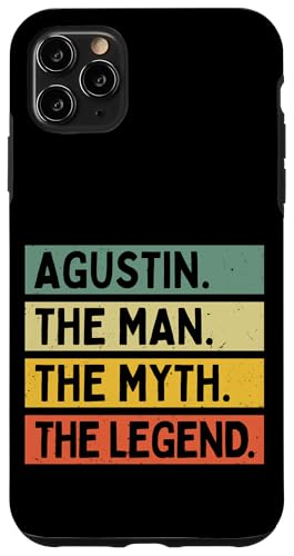 Agustin The Man The Myth The Legend �ʔ������� �X�}�z�P�[�X iPhone 11 Pro Max �p