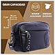 Coronel Tapiocca Herren Alfredo Men’s Tote Bag Handgelenkstasche Schwarz