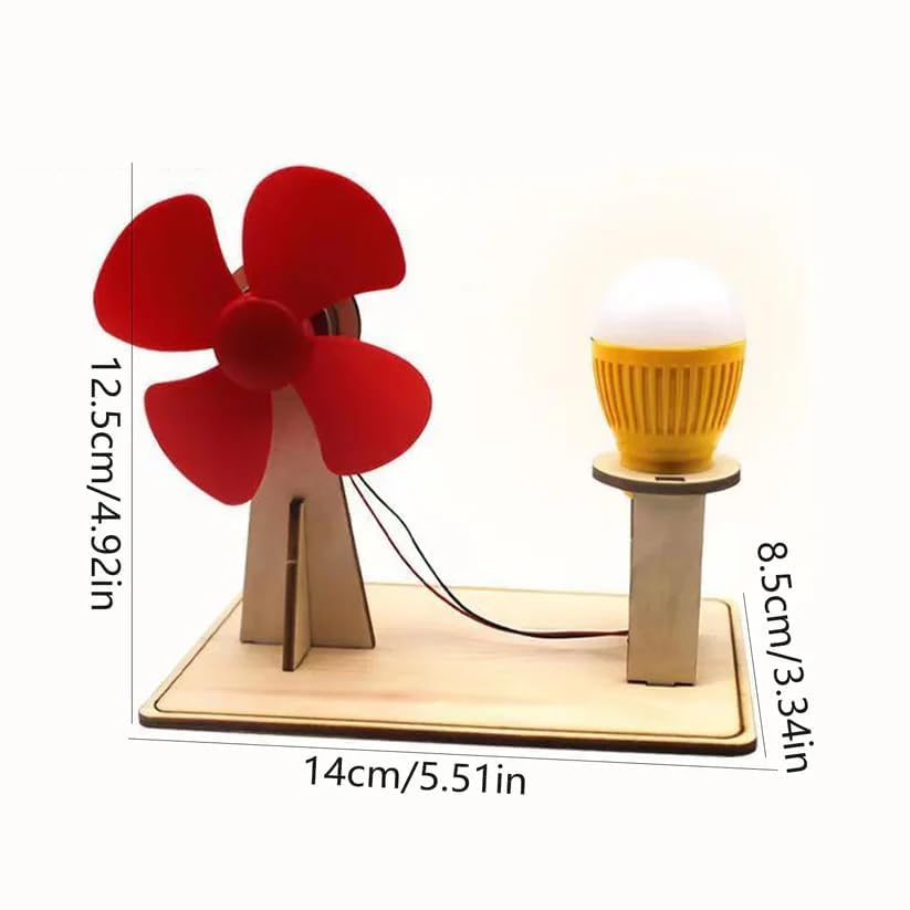 Generic SP Electron Wind Turbine Generator DIY Science Kit - Image 3