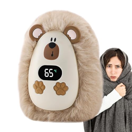 Rechargeable Animal Design Electric Hand Warmer, Adjustable Temperature Heating for Kids and Adults, Lasting Hand Heater for Win