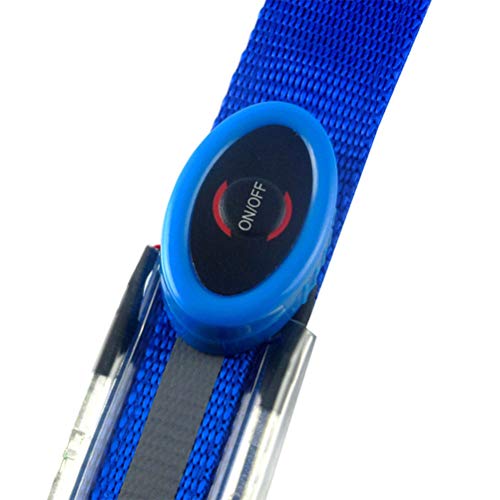 Faviye Luminous Horse Necklace LED Brustgurt für Pferde, verstellbar für den Pferdesport