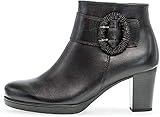Gabor 32.862 Comfort Sport Damen Stiefeletten,Ankle Boots,Stiefelette/ RöhrliStiefel,Halbstiefel,Bootie,knöchelhoch,Reißverschluss,Damen-Schuhe,Frauen,schwarz(Nickif.)(Schwarz)