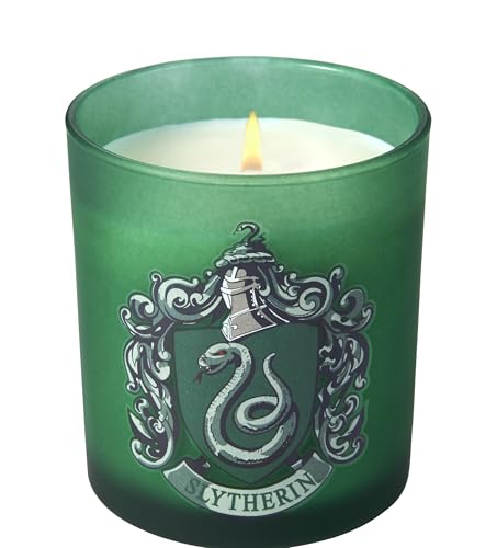 Harry Potter-Slytherin Scented Glass Candle (8 Oz) [Classic Collection]