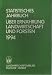 Statistisches Jahrbuch 1994 über Ernährung, Landwirtschaft und Forsten der Bundesrepublik Deutschland - M. Schmidt