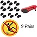 Anti-slip Self-adhesive Shoes Heel Sole Pads Grip Rubber