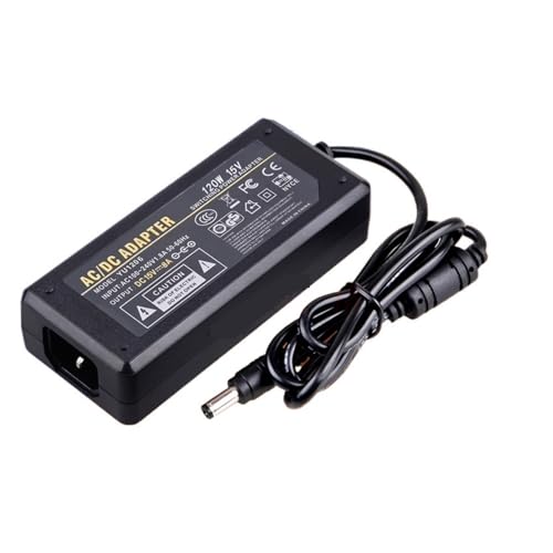 Alimentation CC régulée 15V 8A pour un espace de travail informatique stable