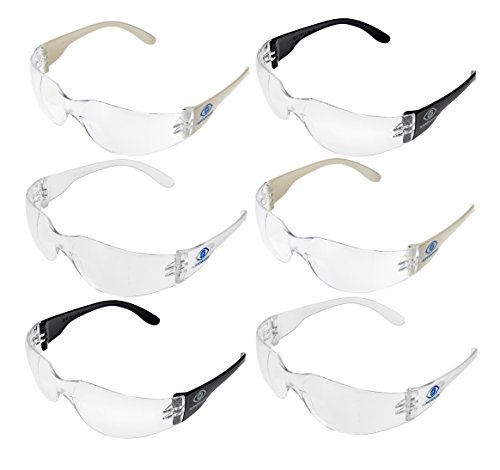 Tuffenough Anti Fog Safety Glasses, 6 Piece