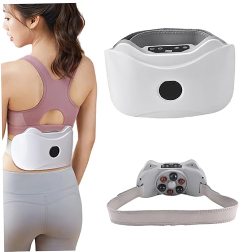 Belly Fat Machine, 3 Level Adjustable Belly Massager to Remove Fat with Body Shaping Stone Rechargeable Wireless Body Sculpting Machine, Anti-Cellulite Abdominal Massager Flat Tummy.