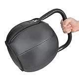 The grip and flat bottom allow you to perform a variety of kettlebell exercises, thus strengthening your heart as well as flexibility and endurance.