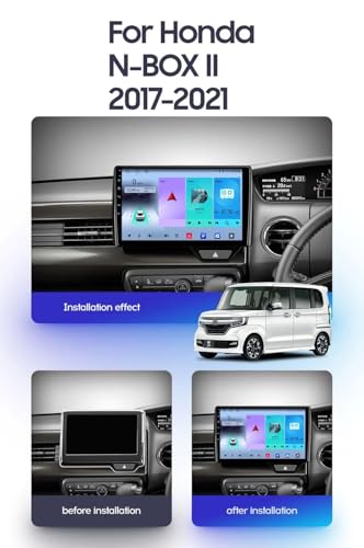 Autoradio Android 13 Honda N-Box II Bluetooth WiFi écran 10 pouces - 2