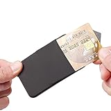 1.Kredithalter für Rückseite des Telefons: Es kann sicher Karten, Geld, Schlüssel und andere kleine Sachen lagern, was ein perfekter Ersatzteil von Geldbörsen, Geldclip, Geldbörse oder Armband ist.