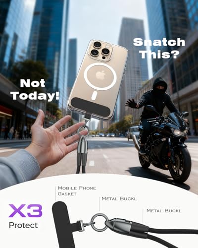 Image of Phone Lanyard Charging Cable, Type-C to USB-C 120cm 240W Fast Quick Charge Crossbody USB-C Strap 480Mbps Data Sync Anti Theft Purple Shoulder USB2.0 OTG Cord