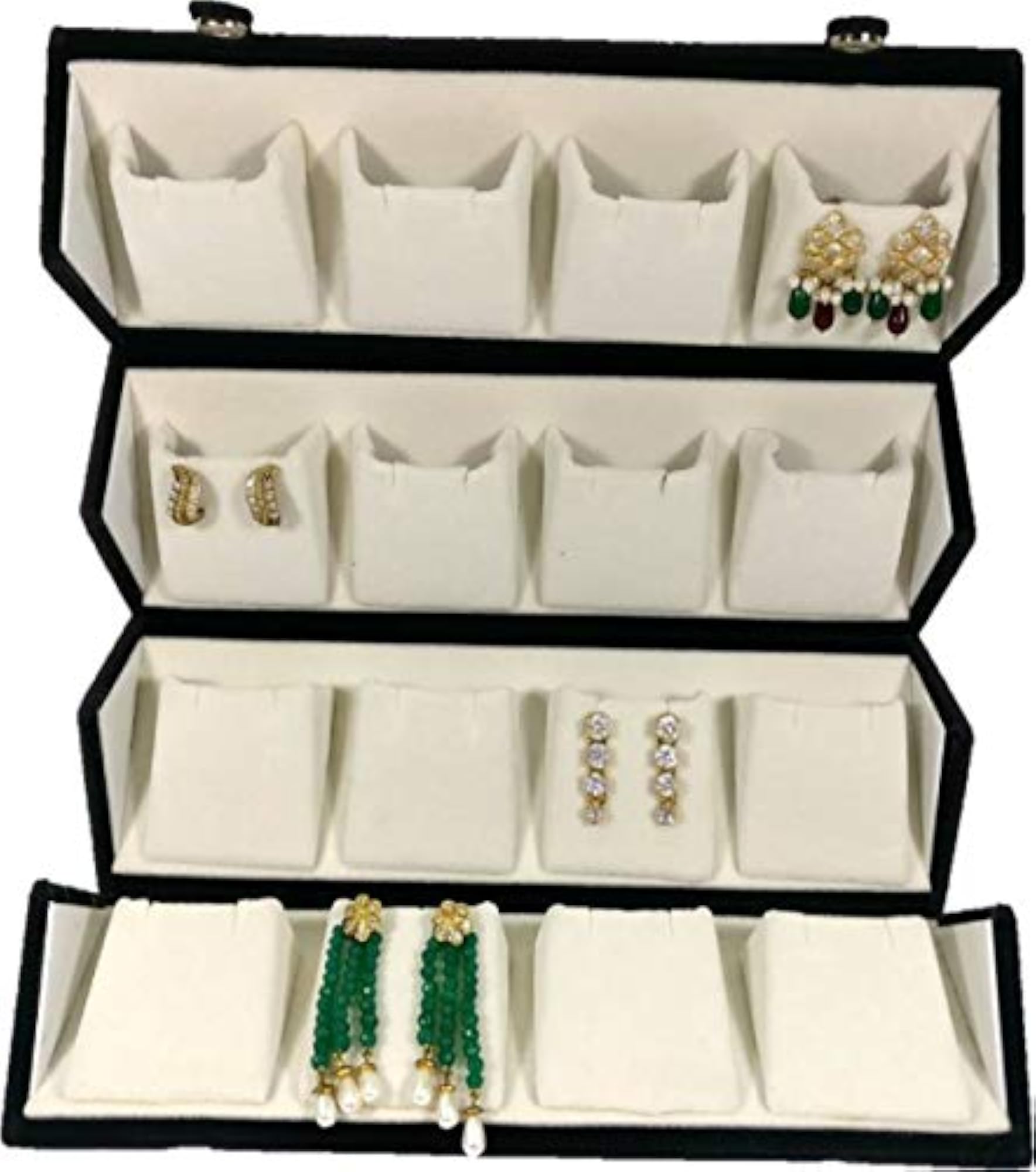 Large Velvet Folder for 16 Pairs of Earrings