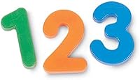 Vista 1 de Learning Resources Jumbo números magnéticos