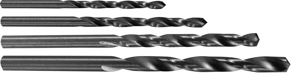 Donau Elektronik 1722 4 Twist Drills 2,0/2,2/2,4/2,6 mm, Multi-Colour