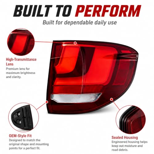 For BMW X5 F15 Tail Light Assembly 2014 15 16 17 2018 Driver Side LED | Outer | BM2804118 | 63217290103 (Right Outer Side) by HCBM - Used condition - Image 8