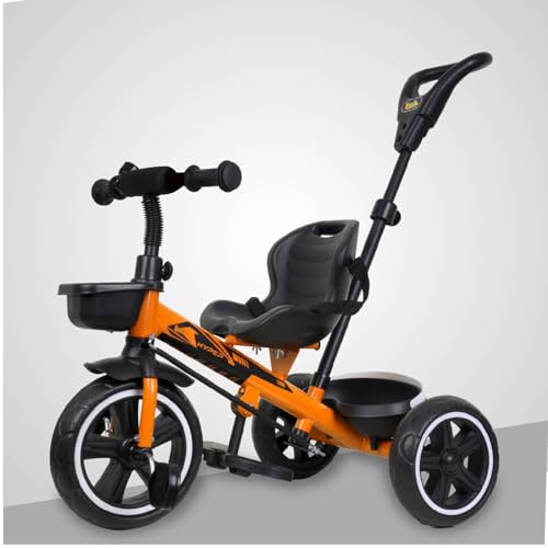 Image of Luusa TFT Hyper 500 PRO Canopy /Plug N Play Trike /Baby Tricycle with Parental Control for 12 Months to 48 Months Boys /Girls /Carrying Capacity Upto 30kgs Proudly Made in India