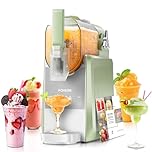 FOHERE Slush Maschine, 2,6L Slushie Maschine für Zuhause, Slush Eismaschine mit Selbstreinigung, Ohne Eiswürfel & 5 Smarten Programmen, für Slush, Eis-Cocktails, Frappé, Margaritas & Milchshakes