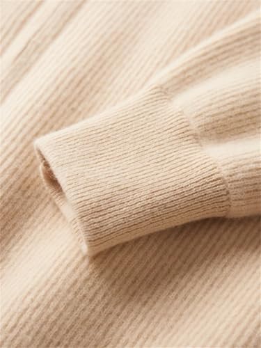 Men's Sweater Wool Top Round Neck Knitted Zipper Thickened Warm Long Sleeved Cardigan2