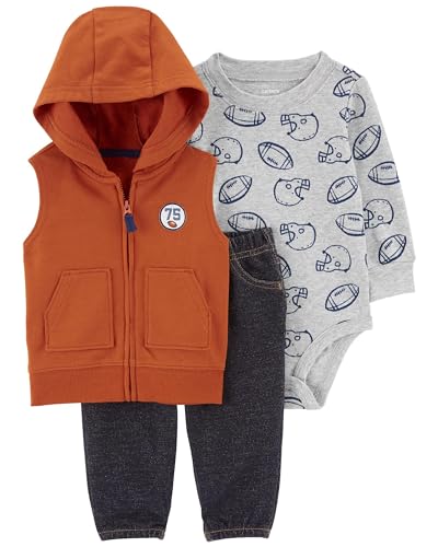Carter's Ensemble gilet pour bébé garçon 121g 869 trois pièces
