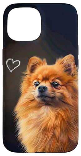 iPhone 15 Pomeranian phone Case