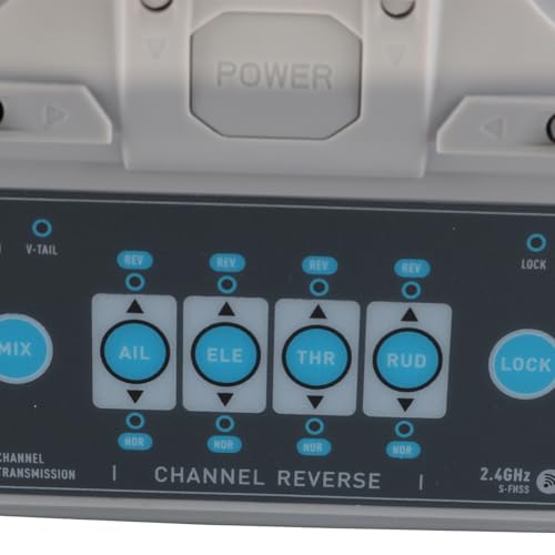 WANGCL Transmisor y receptor RC controlador y receptor Rc Kit de 2.4GHz 6CH para FPV RC Racing Quadcopter coche barco helicóptero - Modo mano izquierda - imagen 4