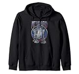 Star Wars R2D2 Metal Head Vintage Z2 Zip Hoodie