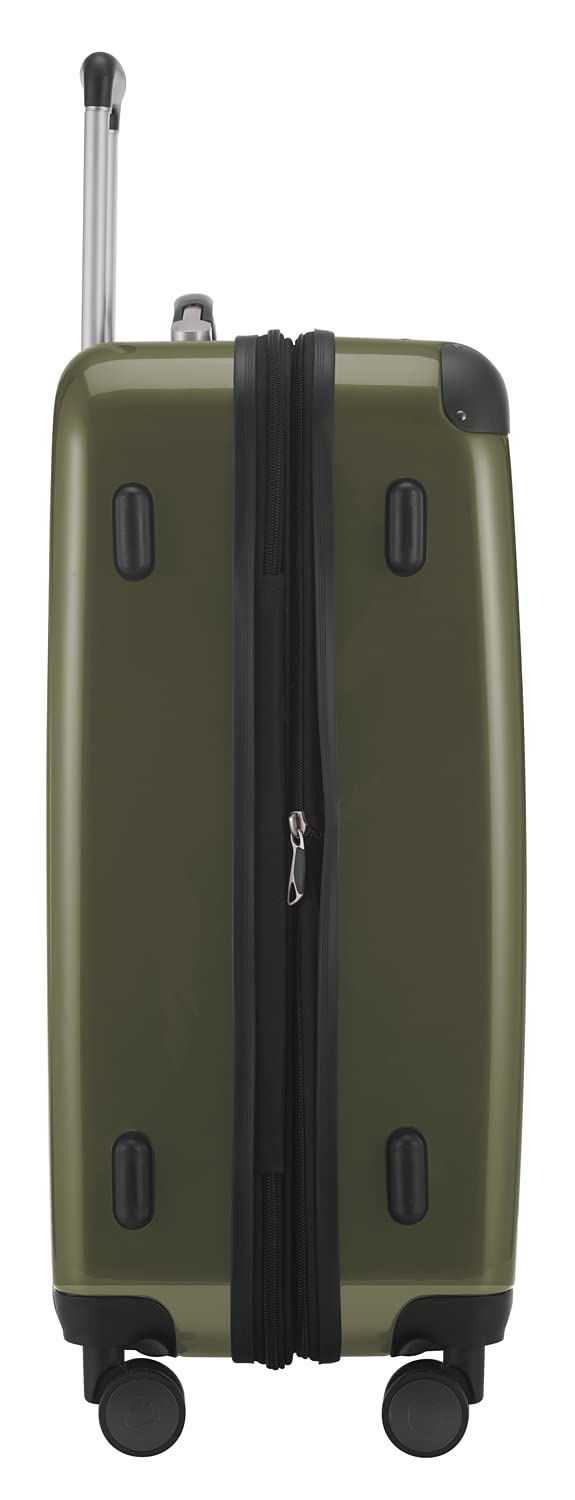 Visiter la boutique Hauptstadtkoffer Hauptstadtkoffer - Alex - Bagage soute, Valise Rigide, 4 Roues Doubles, 65 cm, 74 litres, Avocat in use