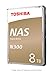 Produktbild Toshiba N300 8TB 3.5 Zoll 8000 GB Serial ATA III - Interne Festplatten (3.5 Zoll, 8000 GB, 7200 RPM)