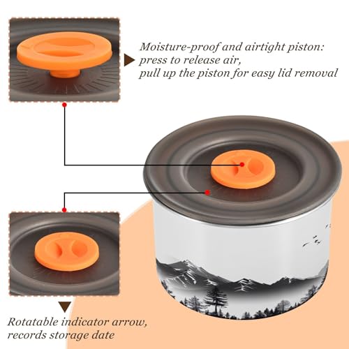Contenedor Hermético para Café de Acero Inoxidable 30oz miniatura 4
