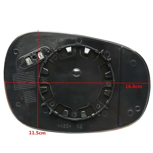 Verre de rétroviseur droit pour BMW Série 3 E90 E91 E92 E93 2008-2013 - 4