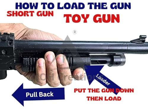 Image of NOH Short Gun with BB Bullets, Toy Gun for Kids, Safe Long Range Shooting Toy