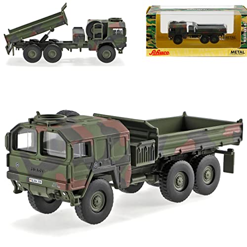 MAN 7to mil gl Kat Kipper Bundeswehr Armee Deutschland LKW Truck H0 1/87 Schuco Modell Auto Modell Auto