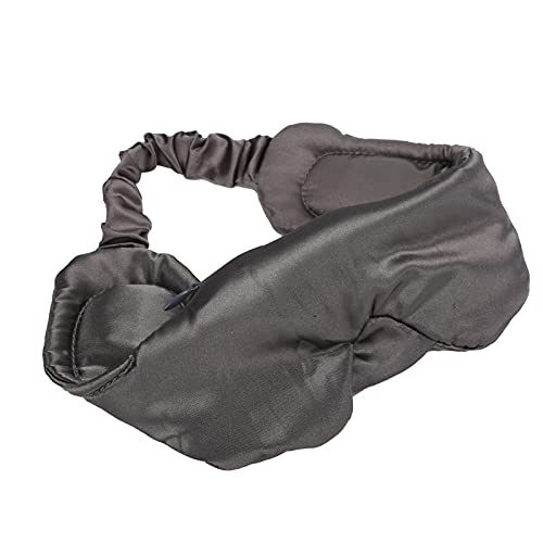 Silk Bluetooth 5.0 Eye Mask,Sleep Headphones,Ultra?Thin Handsfree Bluetooth Music Blackout Eye Cover,Built?in Speaker & Microphone,Sleeping Blindfold Mask for