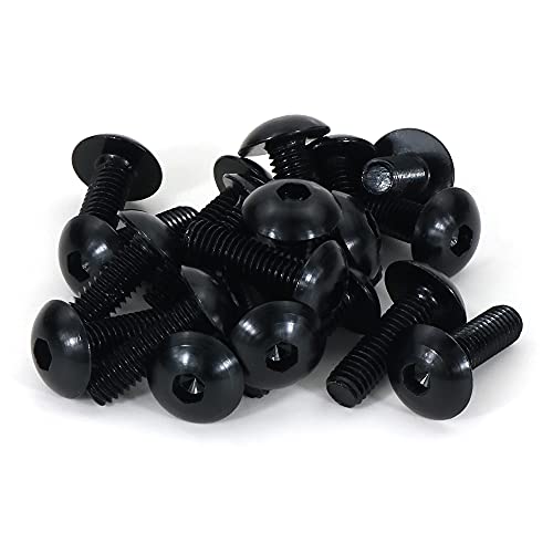 image for REARACE Motorcycle Universal Motorcycle Fairing Bolt Kits Fit for CRF-