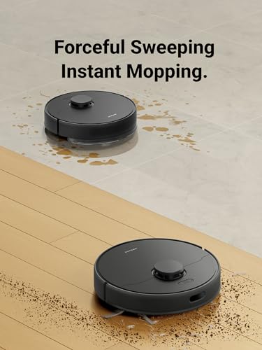 Image of DREAME D9 Max Gen 2 Robot Vacuum and Mop Combo, LDS Navigation, 6000Pa Strong Suction Power, 240mins Runtime, 2-in-1 Sweep and Mop, WiFi, APP, Voice Control