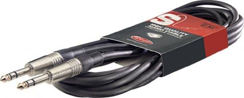 Stagg 1m Stereo Audio Cable Deluxe Jack - Deluxe Jack SAC1PS | Reverb - View #6