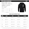 Wirltte Men's Hoodie Zip up Hooded Sweatshirt Full Zip Work Hoodies with Zipper Pockets Black XXL #5